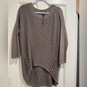 Express Brown Knit Sweater